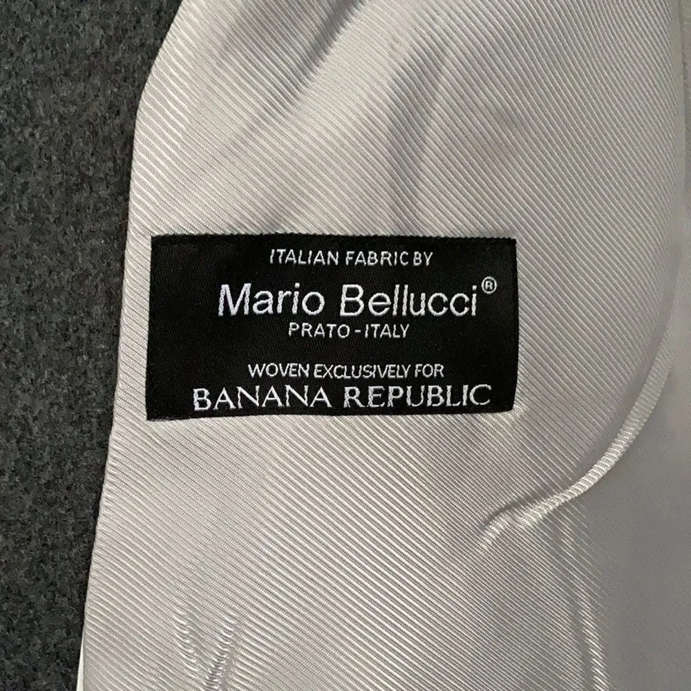 Banana Republic Moto Italian woven wool jacket
